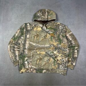 Realtree Camouflage Hoodie - Green and Brown